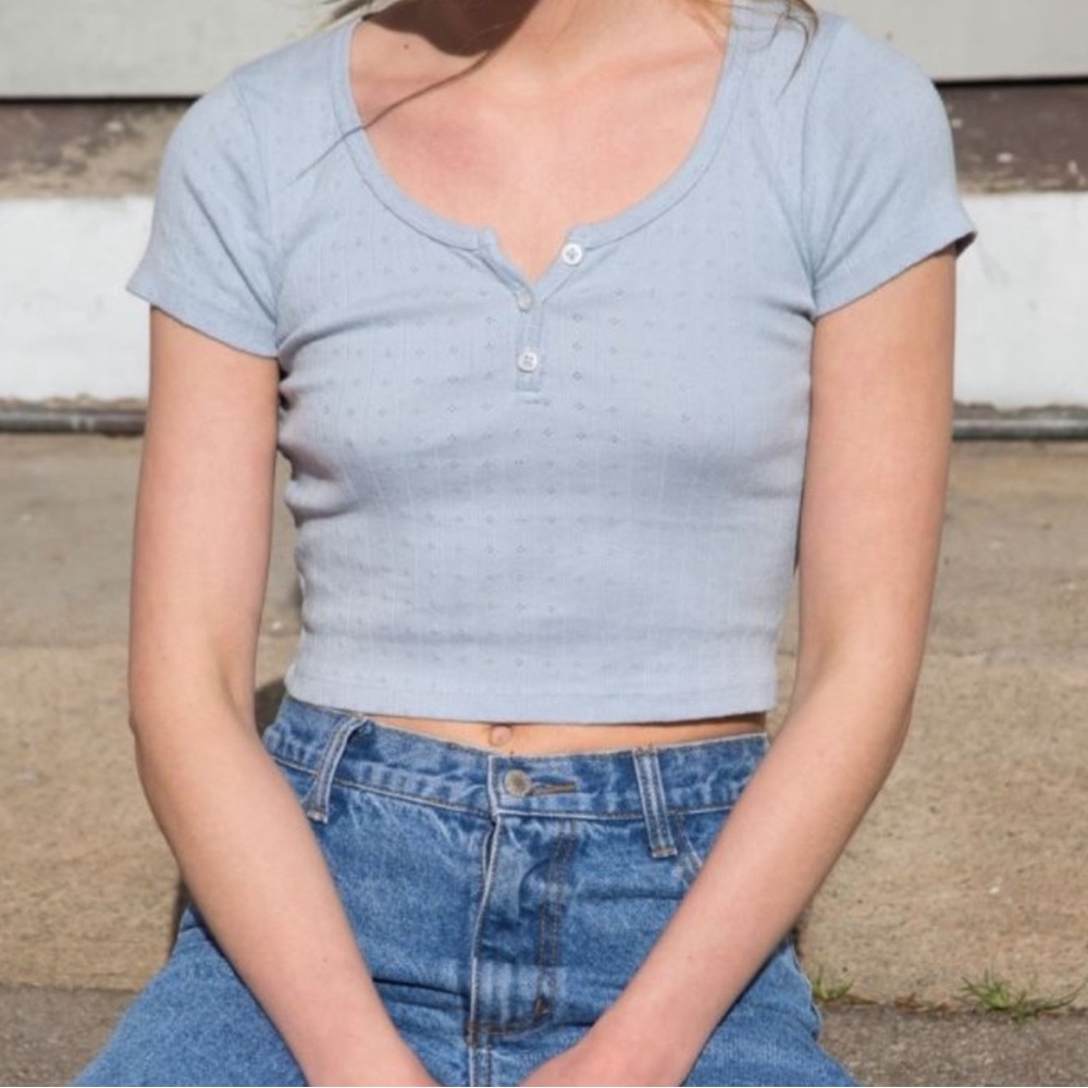 blue zelly top